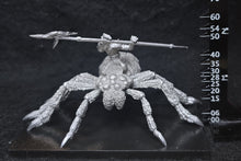 Load image into Gallery viewer, 51-4079:  Dark Elf Giant Spider Cavalry with Polearm [Rider &amp; Mount]
