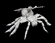 Load image into Gallery viewer, 51-4079:  Dark Elf Giant Spider Cavalry with Polearm [Rider &amp; Mount]
