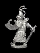 Load image into Gallery viewer, 51-4085:  Dark Elf Hero, Armored, with Sword and Shield
