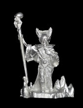 Load image into Gallery viewer, 51-4093:  Dark Elf Mage with Staff
