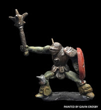 Load image into Gallery viewer, 51-5823:  Half-Orc with Mace and Shield
