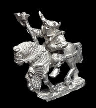 Load image into Gallery viewer, 51-5872 48-0393:  Half-Orc Cavalry Axeman  [Rider &amp; Mount]
