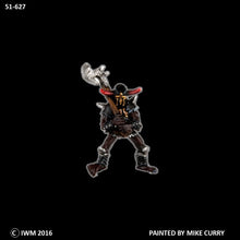 Load image into Gallery viewer, 51-0627/48-0356:  Chaos Knight Horseman, with Great Axe [rider and mount]
