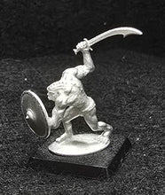 Load image into Gallery viewer, 51-9034:  Unarmored Goblin Advancing, Weapon Raised
