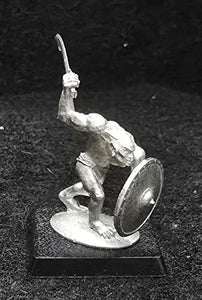51-9034:  Unarmored Goblin Advancing, Weapon Raised