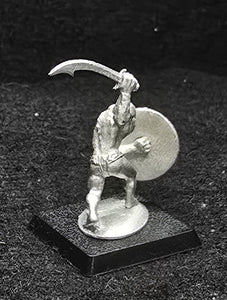 51-9034:  Unarmored Goblin Advancing, Weapon Raised