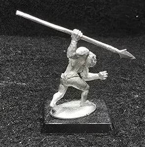 51-9034:  Unarmored Goblin Advancing, Weapon Raised