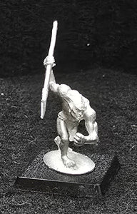 51-9034:  Unarmored Goblin Advancing, Weapon Raised