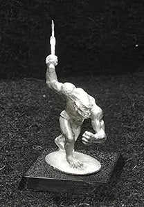 51-9034:  Unarmored Goblin Advancing, Weapon Raised
