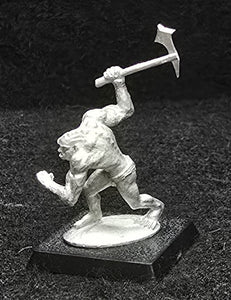 51-9034:  Unarmored Goblin Advancing, Weapon Raised