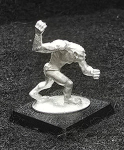 51-9034:  Unarmored Goblin Advancing, Weapon Raised