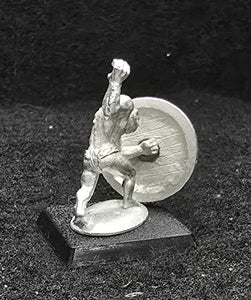 51-9034:  Unarmored Goblin Advancing, Weapon Raised