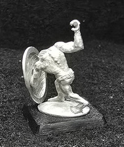 51-9034:  Unarmored Goblin Advancing, Weapon Raised