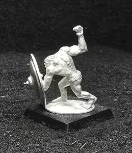 51-9034:  Unarmored Goblin Advancing, Weapon Raised