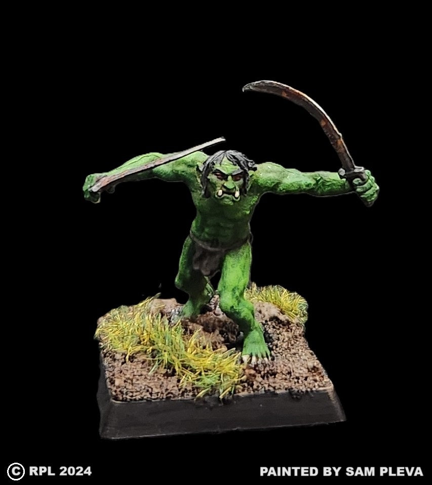 51-9035: Unarmored Goblin, Facing Left