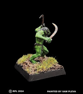 51-9035: Unarmored Goblin, Facing Left