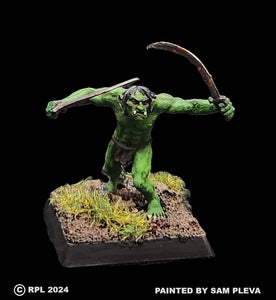 51-9035: Unarmored Goblin, Facing Left