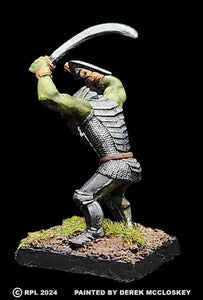 51-9043:  Heavy Goblin in Full Armor, Attacking