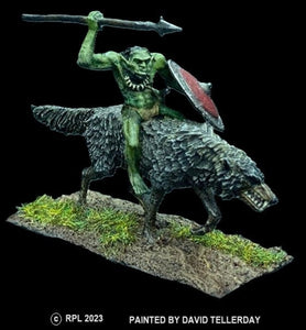 51-9063/48-0026:  Goblin Cavalryman, Unarmored [rider and mount]