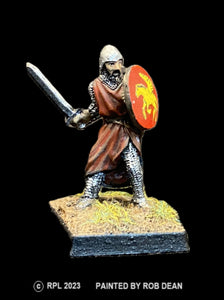 52-0002:  Adventurer with Sword and Round Shield II