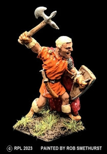 52-0051:  Adventurer with Axe and Shield I