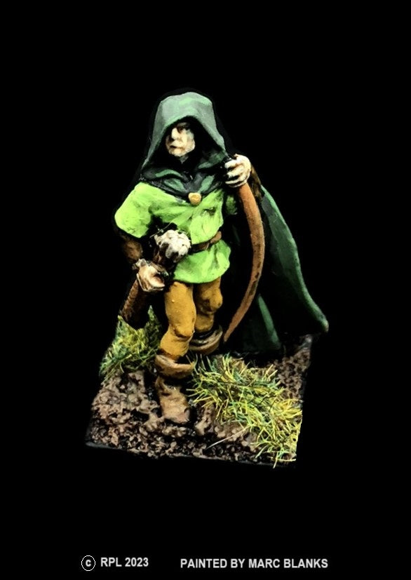 52-0451:  Ranger with Bow, Hooded, Surveying