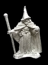 Load image into Gallery viewer, 52-0502:  Wizard, Staff, Poitned Hat
