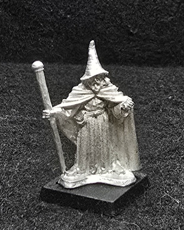 52-0502:  Wizard, Staff, Poitned Hat