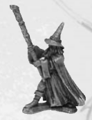 52-0503:  Wizard, Both Hands on Staff