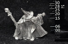 Load image into Gallery viewer, 52-0504:  Wizard with Staff and Large Cloak, Channeling Through Fist
