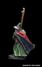 Load image into Gallery viewer, 52-0508:  Wizard with Staff Raised High Over Shoulder
