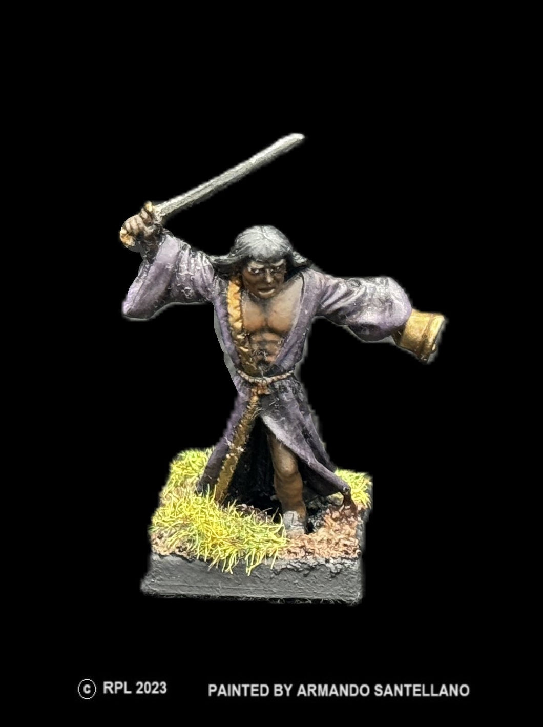 52-0586:  Sorcerer with Sword and Bell