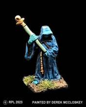 Load image into Gallery viewer, 52-0734:  Cleric with Staff, Hooded
