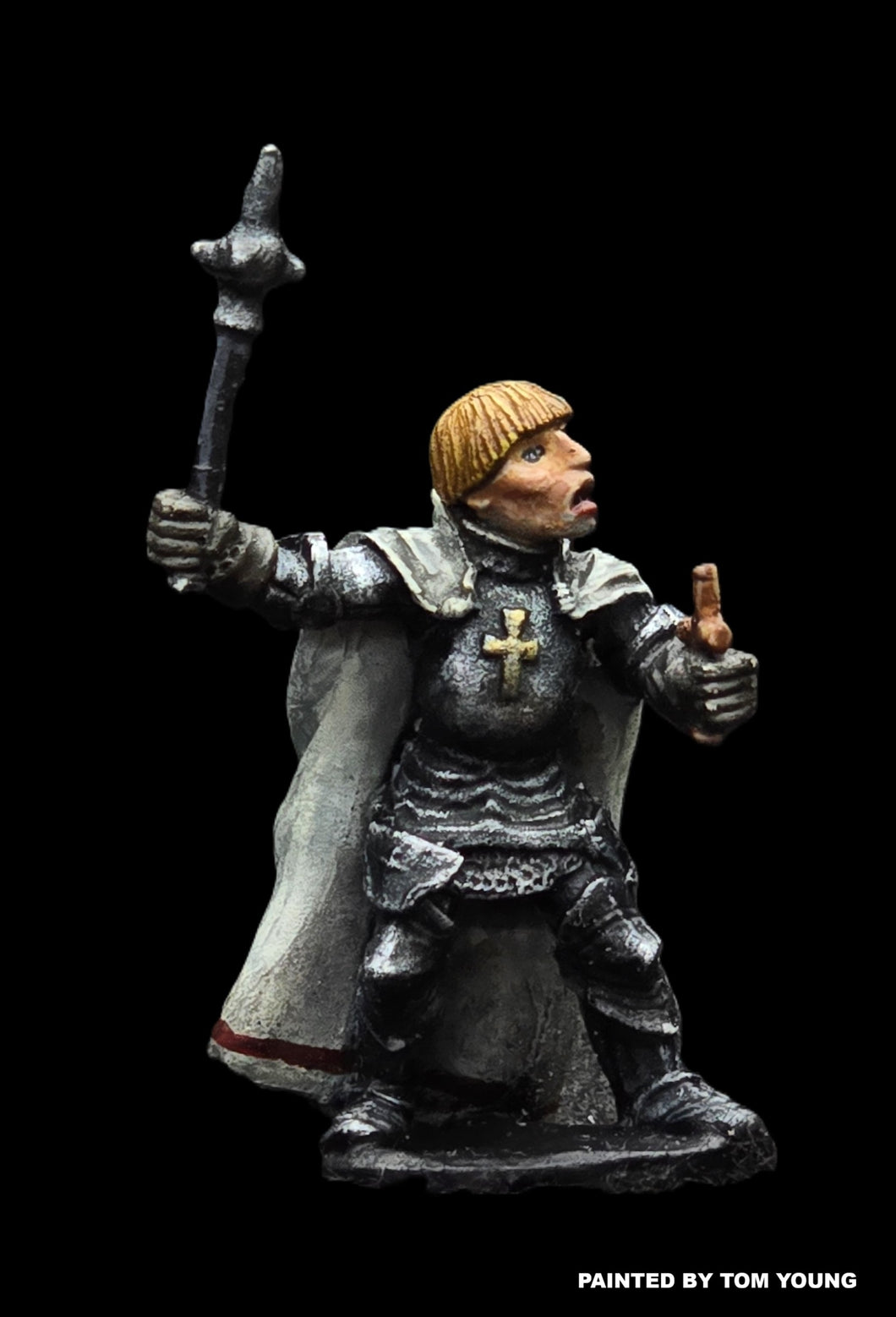 52-0737:  Cleric with Mace and Shield