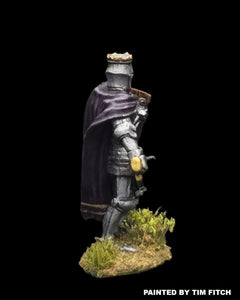 52-0903:  Paladin with Sword, Bucket Helm