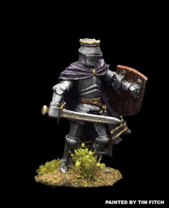 52-0903:  Paladin with Sword, Bucket Helm
