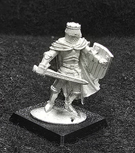 52-0903:  Paladin with Sword, Bucket Helm