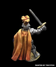 Load image into Gallery viewer, 52-0914:  Paladin, Sword Raised, Plumed Helm
