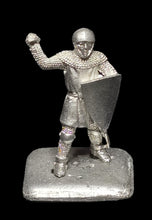 Load image into Gallery viewer, 52-1003:  Man-at-Arms with Shield, Weapon Raised
