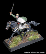 Load image into Gallery viewer, 52-1178/48-0539:  Mounted Hero, Sword and Shield, Attacking [rider and mount]
