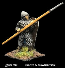 Load image into Gallery viewer, 52-1404:  Avalon Men-at-Arms Spearman in Scale Armor
