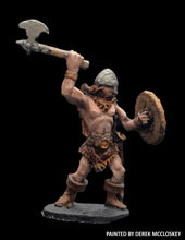 Load image into Gallery viewer, 52-1611:  Northman with Axe and Shield, Attacking
