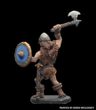 Load image into Gallery viewer, 52-1611:  Northman with Axe and Shield, Attacking
