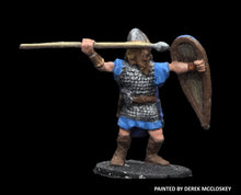Load image into Gallery viewer, 52-1656:  Northman Raider with Spear, Kite Shield Extended
