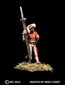52-1875:  Mercenary Infantry, In Reserve, with Lucerne Hammer