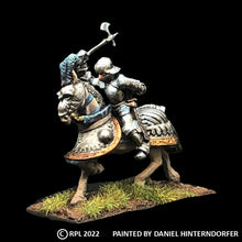 Load image into Gallery viewer, 52-1933/48-0358:  Imperial Knight, Mounted, with Sallet [rider and mount]
