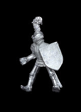 Load image into Gallery viewer, 52-1935:  Imperial Knight, Mounted, with Visored Helm, Plume, Heater Shield [Rider Only]

