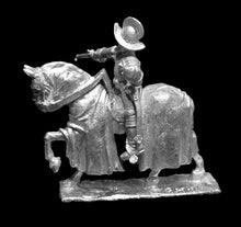 Load image into Gallery viewer, 52-1943 48-0371: Imperial Demilancer, Firing Pistol, with Morion on Caparisoned Horse [Rider &amp; Mount]
