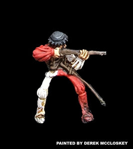 52-1950:  Imperial Mounted Arquebusier, Firing, with Soft Hat [rider only]