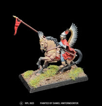 Load image into Gallery viewer, 52-1960/48-0436:  Elite Allied Cavalryman - Winged Hussar [rider and mount]
